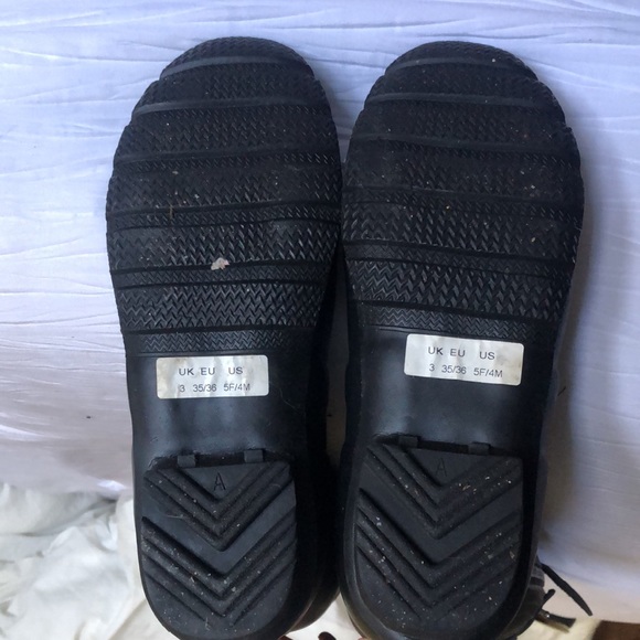 Hunter X Rag & Bone black rubber rain boots - Picture 6 of 8